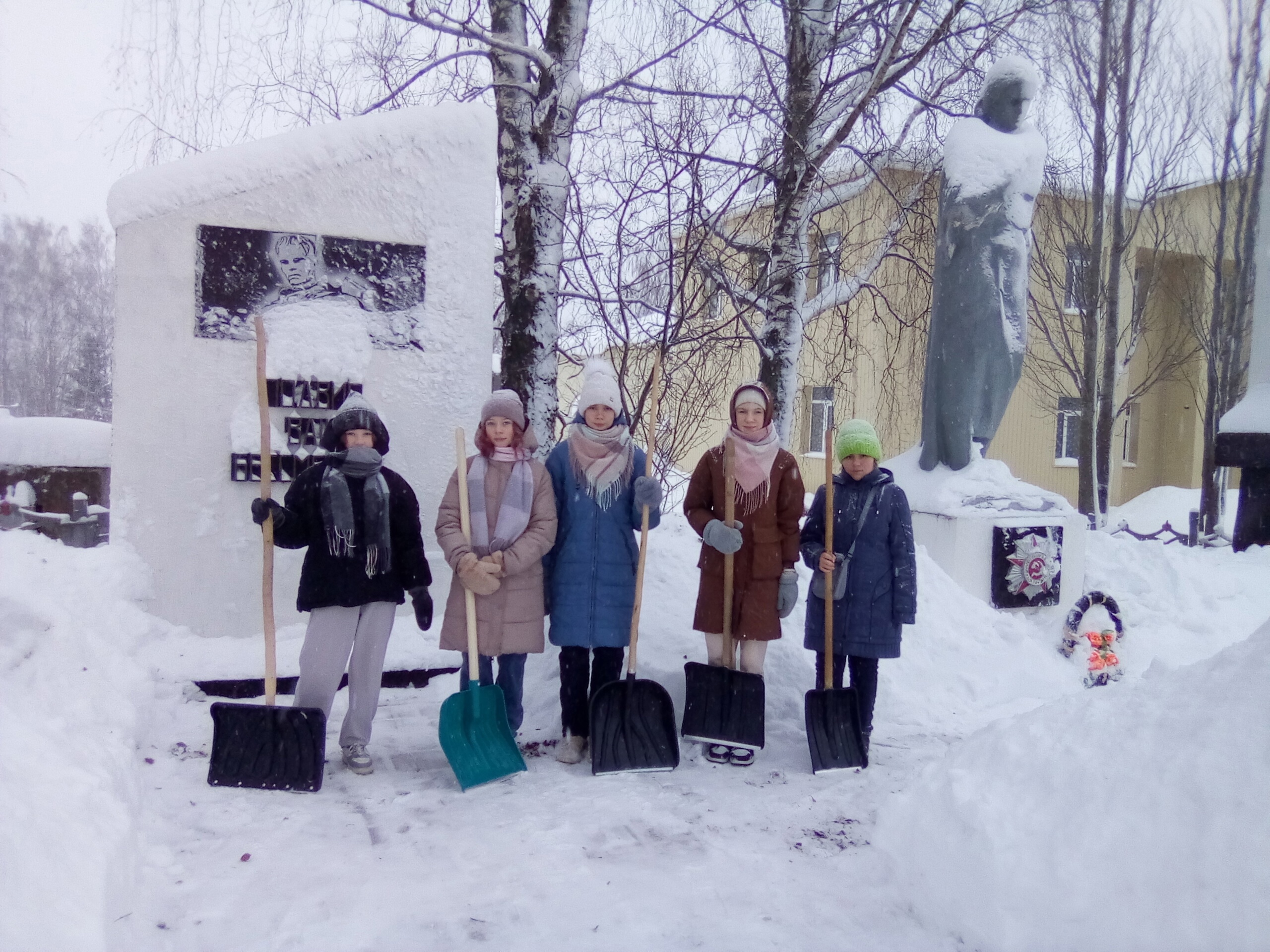 Трудовой десант.